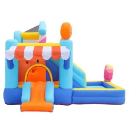 Dečija igraonica na naduvavanje „Slatka Kuća & Prodavnica“ 72010 12901PS