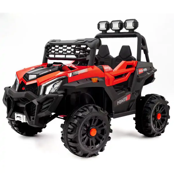 Dečiji džip na akumulator POWER RC 4motora 12v J-MB180 crveni CT827153