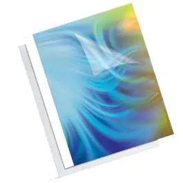 Korice za termo koričenje 10mm A4 100kom Fellowes 5391401 bele