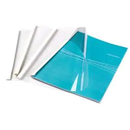 Korice za termo koričenje 10mm A4 100kom Fellowes 5391401 bele