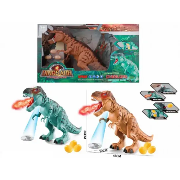 Dino projektor, jaje, zvuk i sprej CT563894