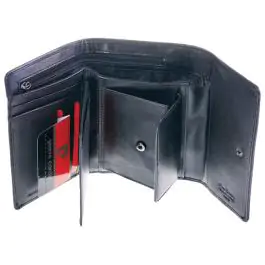 Novčanik kožni ženski srednji sa kopčom Pierre Cardin 6334TILAK130RED crveni 000020911