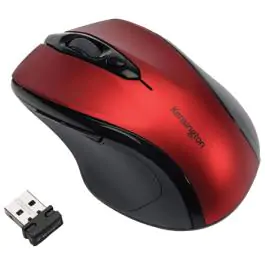 Miš usb 3tipke bežični optički Pro Fit Kensington K72422WW crveno-crni 000019585