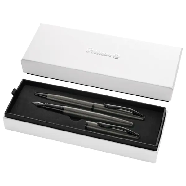 Set nalivpero+olovka hemijska Jazz Noble Elegance+poklon kutija G25 Pelikan 826761 sivi 000021211