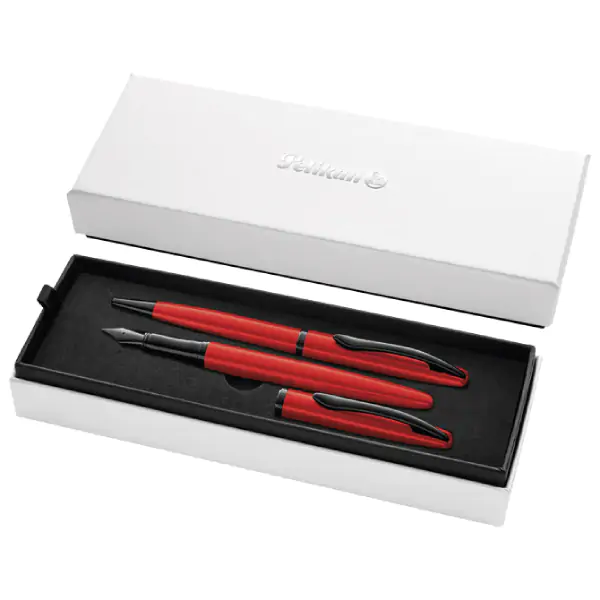 Set nalivpero+olovka hemijska Jazz Noble Elegance+poklon kutija G25 Pelikan 826778 crveni 000021212