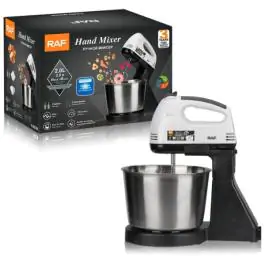 RAF R.6637W ručni mikser sa posudom brela/inox 270W 2L
