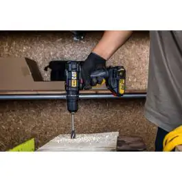 CAT DX155.2 aku vibraciona bušilica zavrtač 18V sa baterijom 2.0Ah, 50 Nm i udarnom funkcijom