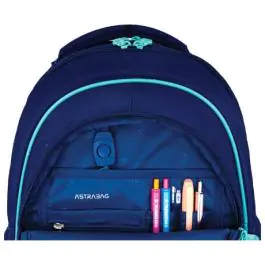 Ranac đački anatomski 3zipa AB330 Football Light 25.Astrabag 502025019 zeleni 000021119