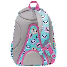 Ranac đački anatomski 3zipa AB330 Minty Pandas 25.Astrabag 502025010 tirkizni 000021116