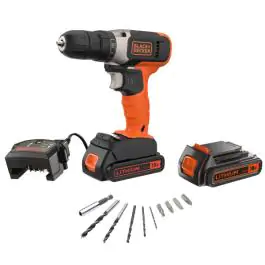 Black + Decker akumulatorska bušilica odvijač BCD001KBA10