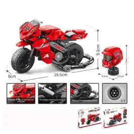 Komplet za gradnju „Crveni motor“od 400 delova 31-120000