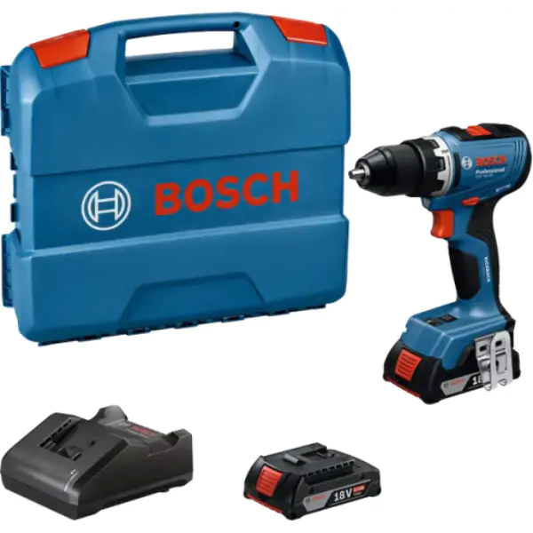 Bosch GSR 18V-65 akumulatorska bušilica-odvrtač, sa 2x2.0Ah baterije i punjačem, 06019N3000