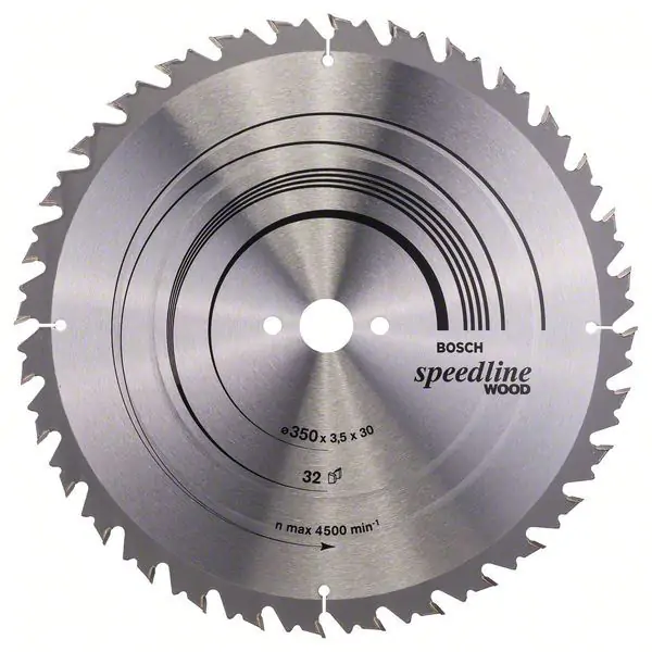 List kružne testere Speedline Wood Bosch 2608640683, 350 x 30 x 3,5 mm, 32
