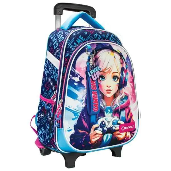 Ranac đački s točkićima XT Gamer Girl 26.Connect 60566