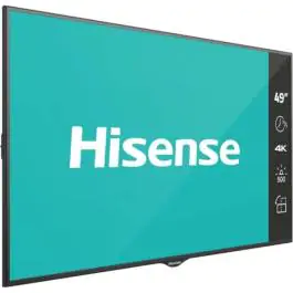 Monitor HISENSE 49 inca 49BM66AE 4K UHD 500 nita Digital Signage Display - 24/7 Operation