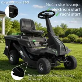 ISKRA ERO traktorska kosilica za travu 224 cm3