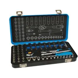 Ključ nasadni sa račnom 1/4" set 50 kom WOMAX PRO