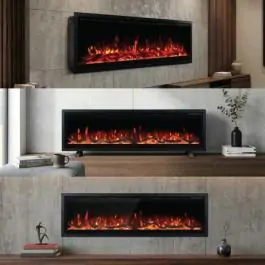 PROSTO smart električni 50" 3u1 multikolor kamin 1800W