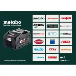Metabo SSW 18 LTX 550 BL akumulatorski udarni odvijač 1/2" sa 2 baterije 5,2 Ah i metaBOX koferom