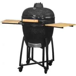 Kamado roštilj 59,5 cm Green Bay – keramički roštilj za pečenje, dimljenje i sporo pripremanje hrane