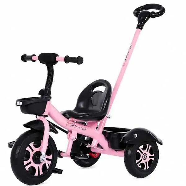 Dečiji tricikl Roze Titanium Gume Premium Oprema