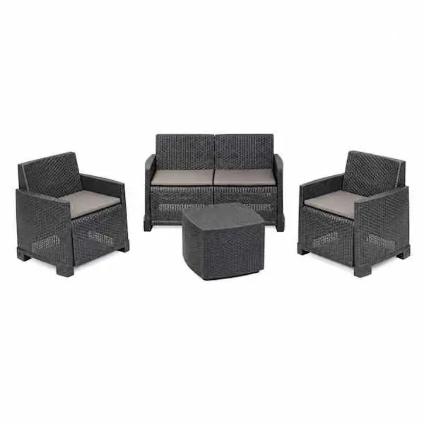 Baštenski set Como sa jastucima